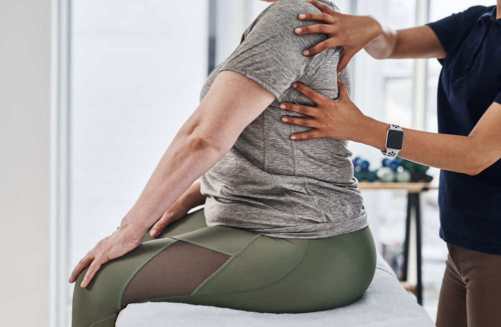 Chiropractor in Santa Barbara treating a patient for back pain relief